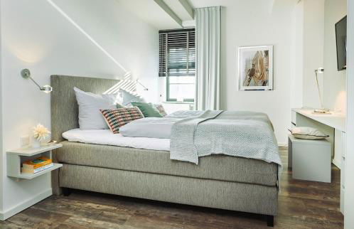 Historischer Ohlerich Speicher Wismar Apartment 18 mit Hafenblick- 2 Bäder - UNESCO Weltkulturerbe - Foto 6