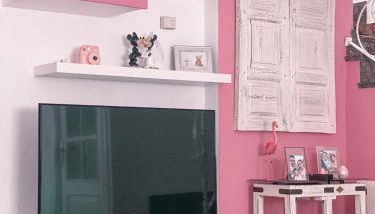 Casa rosa completa-patio- BBQ-columpios-buhardilla - Foto 2