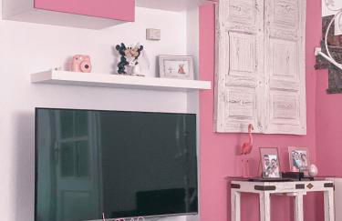 Casa rosa completa-patio- BBQ-columpios-buhardilla - Foto 2