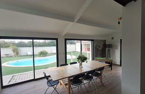 Location villa avec piscine proche de la mer - Foto 10