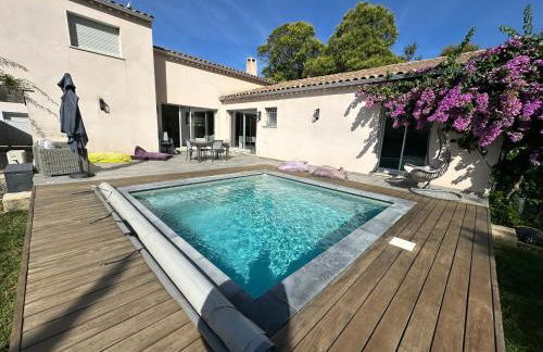 Maison paisible toute équipée, piscine chauffée - Foto 14