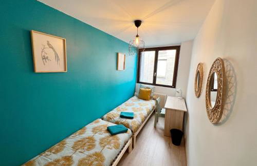 016 CHIC & COSY GRAND APPART MODERNE 65m2 HYPERCENTRE WIFI SMART TV NETFLIX - Foto 3