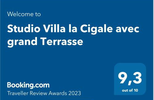 Studio Villa la Cigale avec grande Terrasse - Foto 39