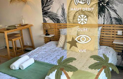 Oasis - Wifi, Clim, Vue, Équipé - Foto 1