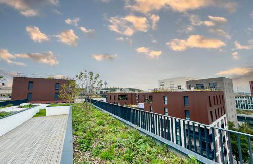 Balcon privé, Fibre, Séjour Calme Grand Paris - Foto 27