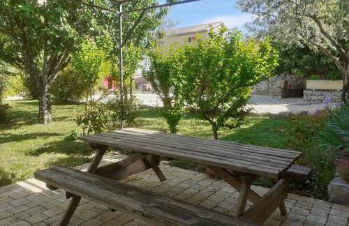 Gîte de charme la Fenière dans Mas en pierres, 2 ch, 70m2, charme, nature, piscine chauffée, sud Ardèche - Foto 17