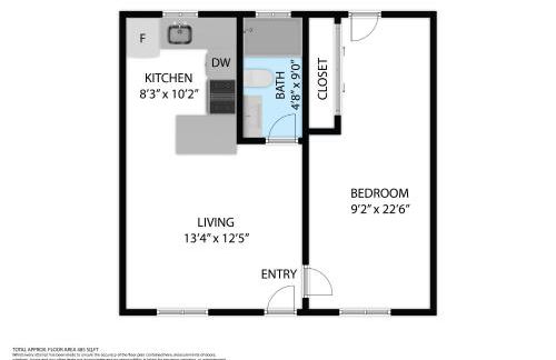 Brand New Apt w Parking Blocks from Downtown- F - Foto 23