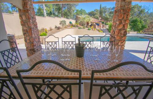 Villa 200m2, 10 pers, AC, Piscine, Forêt privée - Foto 16