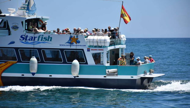 Atravesando el mar de Alborán