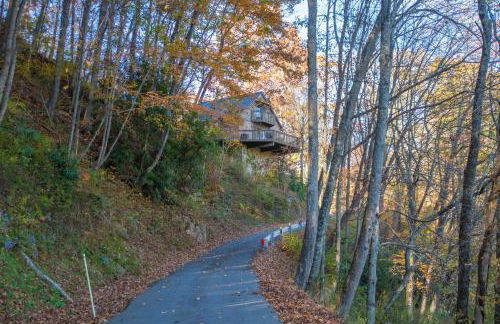 Charming Riverfront Cabin - Hot Tub Overlooking New River, Gas Fireplace - Foto 23