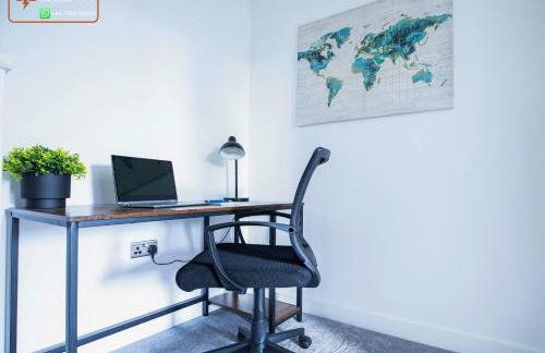 Equinox House - Modern 2 Bedroom 6 Guest Townhouse - Jewellery Quarter Birmingham City Centre - Foto 42