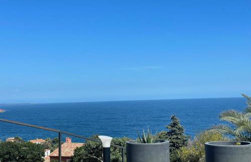 Superbe vue mer et Estérel, Villa Neuve pour 8-10 Personnes, Clim, Piscine - Foto 15