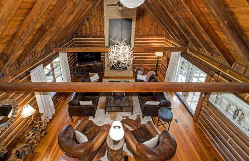 3BR Luxury Log Cabin Near Franklin - Foto 3