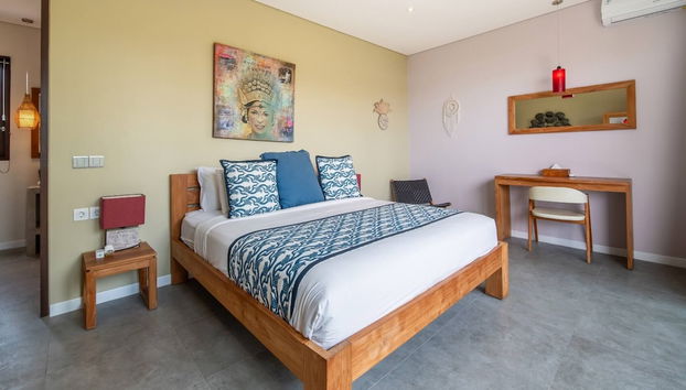 Chic Seminyak Retreat With Private Pool Haven - Foto 5, Habitación