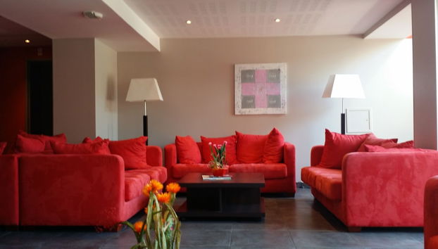 Sitzecke in der Lobby