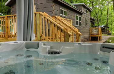 Peggers Cabin Luxury Rustic Tiny Cabin Spa - Foto 6