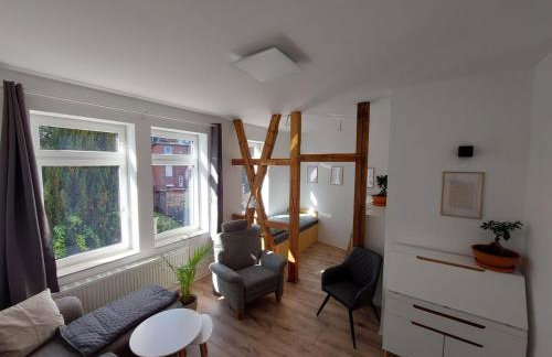 City Residenz Jena - modern, groß, ruhig, zentral, 2 Balkone, 4 Zimmer, Küche, Bad - Foto 11
