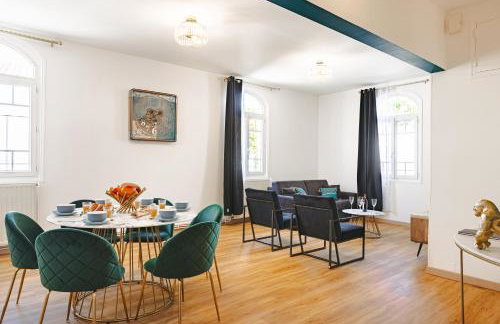 Gatsby - Appartement rénové élégant, Hypercentre Saintes, Calme, Fibre, TV 4K, Netflix - Foto 13