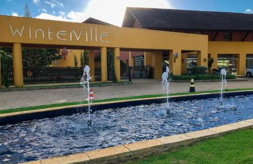 SUPER DUPLEX - ALTO PADRAO - FRENTE PISCINAS E PARQUE INFANTIL- 02 VAGAS DE GARAGEM - Winterville - Gravatá HORÁRIO GIGANTE - Foto 12