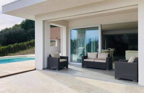 Villa Olympia Pool Sea View Mountains Lake Nature Sleeps 8 Air Conditioning Wi-Fi - Foto 55