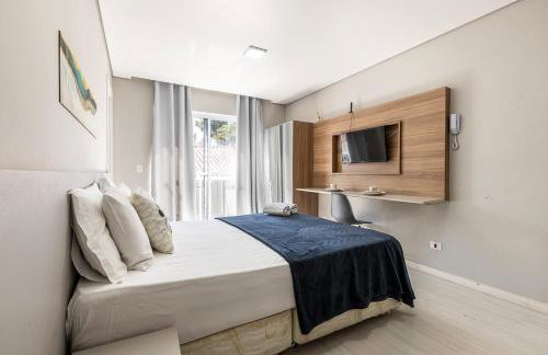 3-Studio lindamente decorado! Ideal para casal!!! - Foto 11