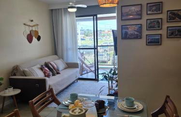 Apê pé na areia Ilhéus - beira mar, acesso direto à praia, piscinas, jogos, espaço kids - Vog Marine - Foto 2