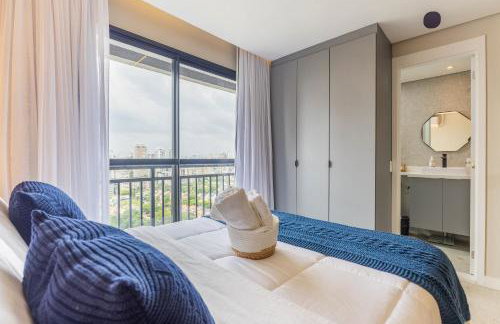 Studio Blue Cidade Jardim - 10 min Estádio Morumbis e Hospital Albert Einstein - Foto 24