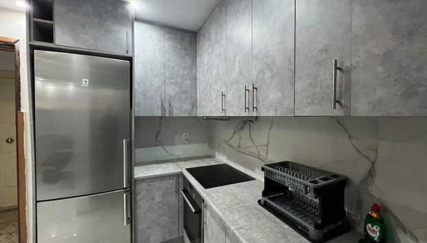 Kallithea Gripari Modern Apartment - Foto 5, Cocina privada