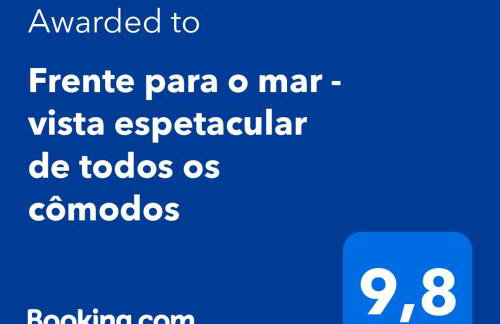 Frente para o mar - vista espetacular de todos os cômodos - Foto 35