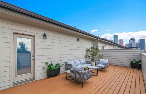 Luxury Oasis: Houston Rooftop Skyline - Foto 48