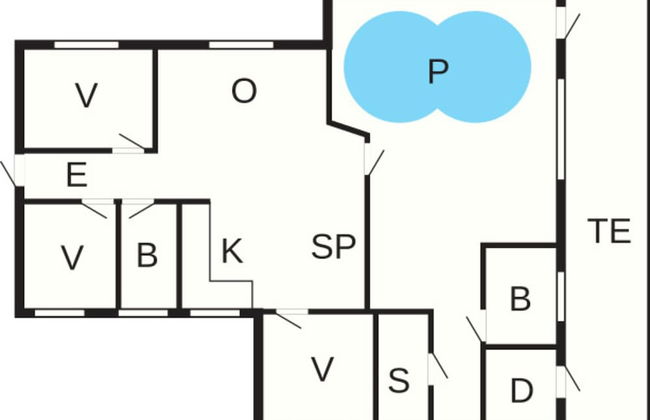 8 Person Holiday Home in Orsted-by Traum - Foto 8