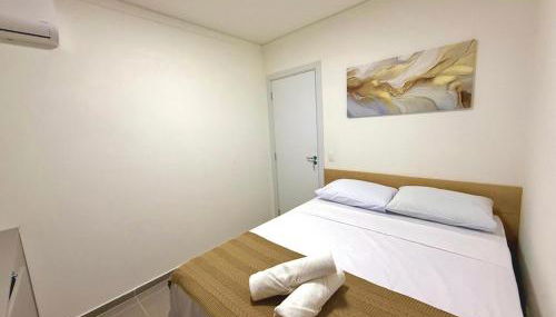 Central novo, andar alto-2quartos com Ar-Cond Q e F - Foto 4