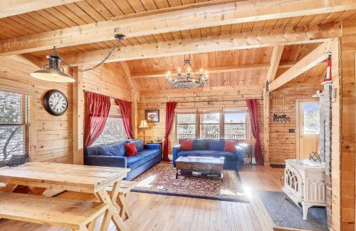 Aspen's Run: 3 br log cabin, wood stove, deck, firepit, window a/c by Stowe Country Homes - Foto 7