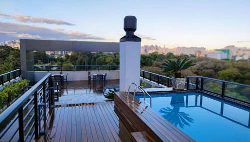 Studio em frente Parque Farroupilha com garagem - Foto 3, sunbed