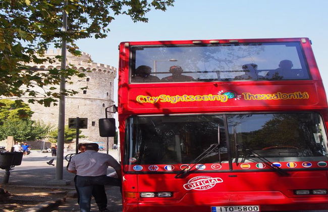 Wycieczka autobusowa Hop-On Hop-Off po Salonikach z City Sightseeing - Foto 3