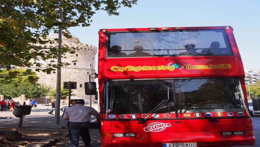 Wycieczka autobusowa Hop-On Hop-Off po Salonikach z City Sightseeing - Foto 3
