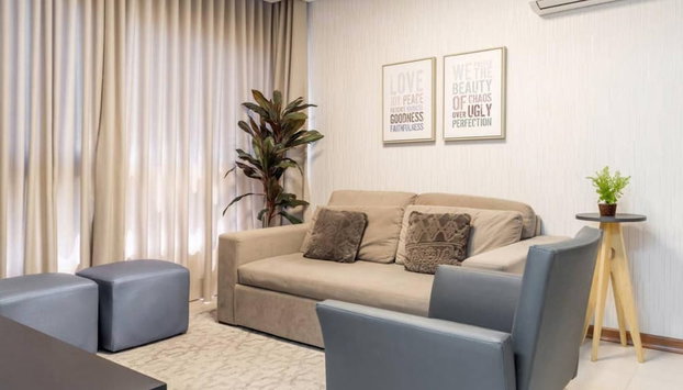 Lindo Moderno Apartamento De 2 Quartos Em Gramado - Foto 5, Zimmer