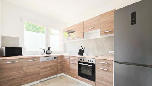 Tolstov Apartments - 3 Room Apartments with Balcony - 25 min Messe DUS - Foto 5, stove, dishwasher