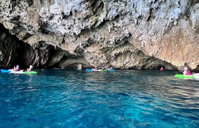 Kayak Javea Guiada Cala Granadella,cueva llop marí,cala en caló - Foto 6