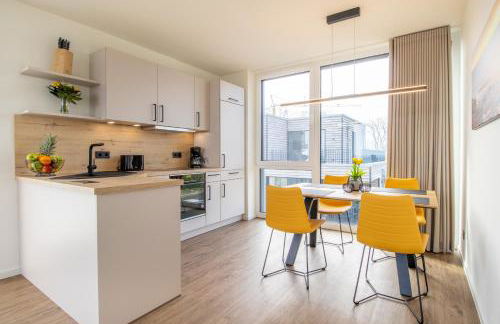 BeltBlick 24 – Moderne Ferienwohnung mit Dachterrasse und Meerblick! - Foto 2