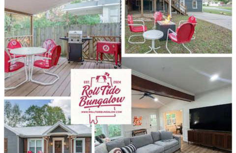 Roll Tide Bungalow-3 miles to UA- 5 TVs- Game Room - Foto 1