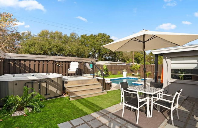 Pool Hottub 5 Miles Clearwater IRB Pet Friendly - Foto 40