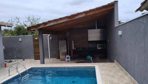 bela casa na praia de Itanhaém - Foto 2