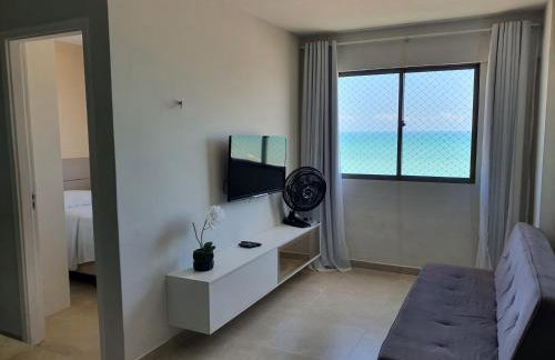 Apartamento 02 quartos completo, BEIRA-MAR com piscina - Foto 3
