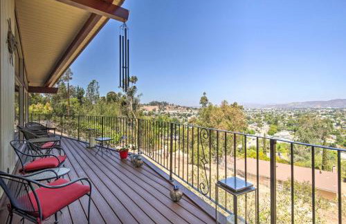Colorful El Cajon Gem Deck, Garden and Valley Views - Foto 31