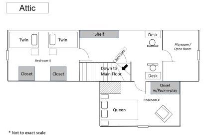 Spacious 5BR 2BA Home - Fenced Yard, BBQ, Fire Pit - Foto 23
