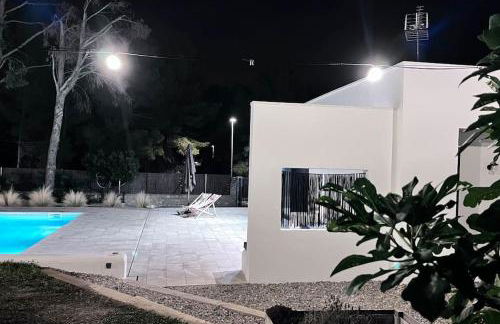 Villa Mediterranean, piscina privada, barbacoa. - Foto 14