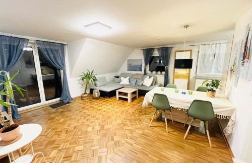 SEEMOMENTE 3-Zimmer Apartment Friedrichshafen Messe Airport Balkon Parkplatz - Foto 14