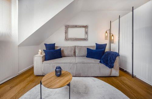 Exquisite Superior Suite 80m2 mit 2 Schlafzimmern & Badewanne - Messe Essen - Foto 13