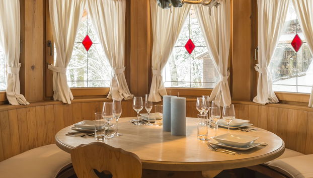 Essbereich im Zimmer